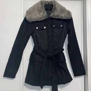 Therapy by Lane Crawford Black Coat - Size - Small (**Make An Offer**)